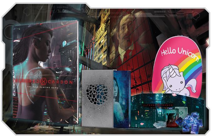 Altered Carbon: The Role Playing Game  (3+) board game collectible - Main Image 2