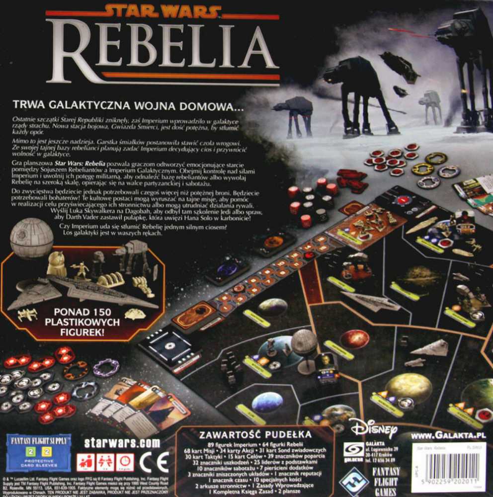 Star Wars: Rebelia  (2) board game collectible [Barcode 5902259202011] - Main Image 2