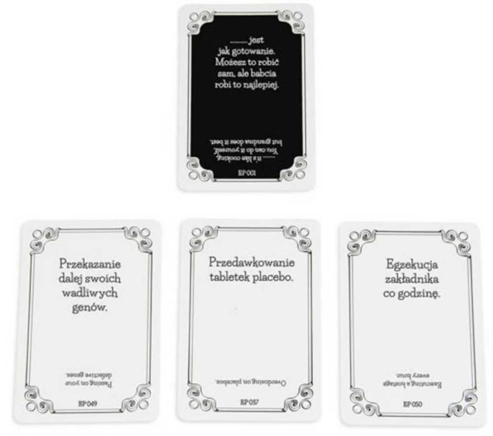 Karty Dżentelmenów 1  (3-15) board game collectible [Barcode 5905669520003] - Main Image 2