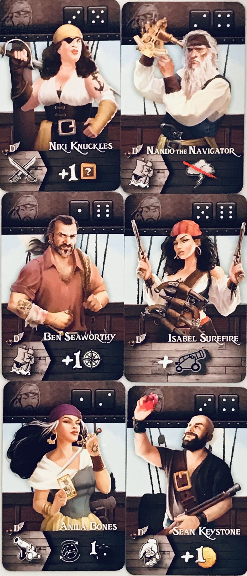 Tiny Epic Pirates: Crimson Silver Mini-Expansion  (1-4) board game collectible - Main Image 2