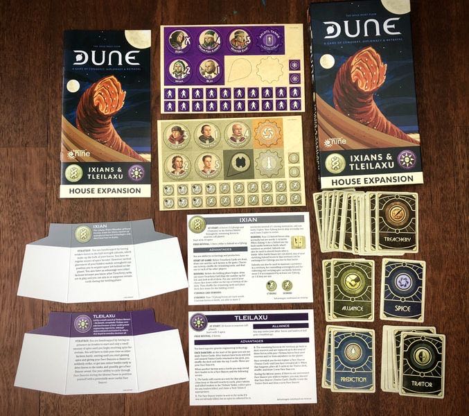 Dune - Ixians and Tleilaxu  (2-6) board game collectible [Barcode 9420020250512] - Main Image 2