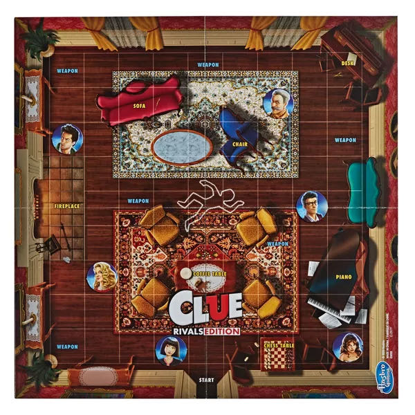 Clue Special: CLUE® RIVALS Edition  (2) board game collectible [Barcode 630509926022] - Main Image 3