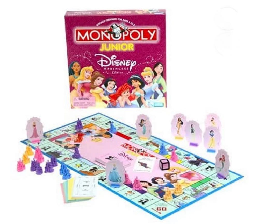 Monopoly Junior Disney  board game collectible [Barcode 653569032021] - Main Image 2