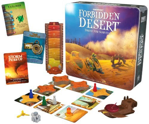 Forbidden Desert  (2-4) board game collectible [Barcode 0759751004156] - Main Image 1
