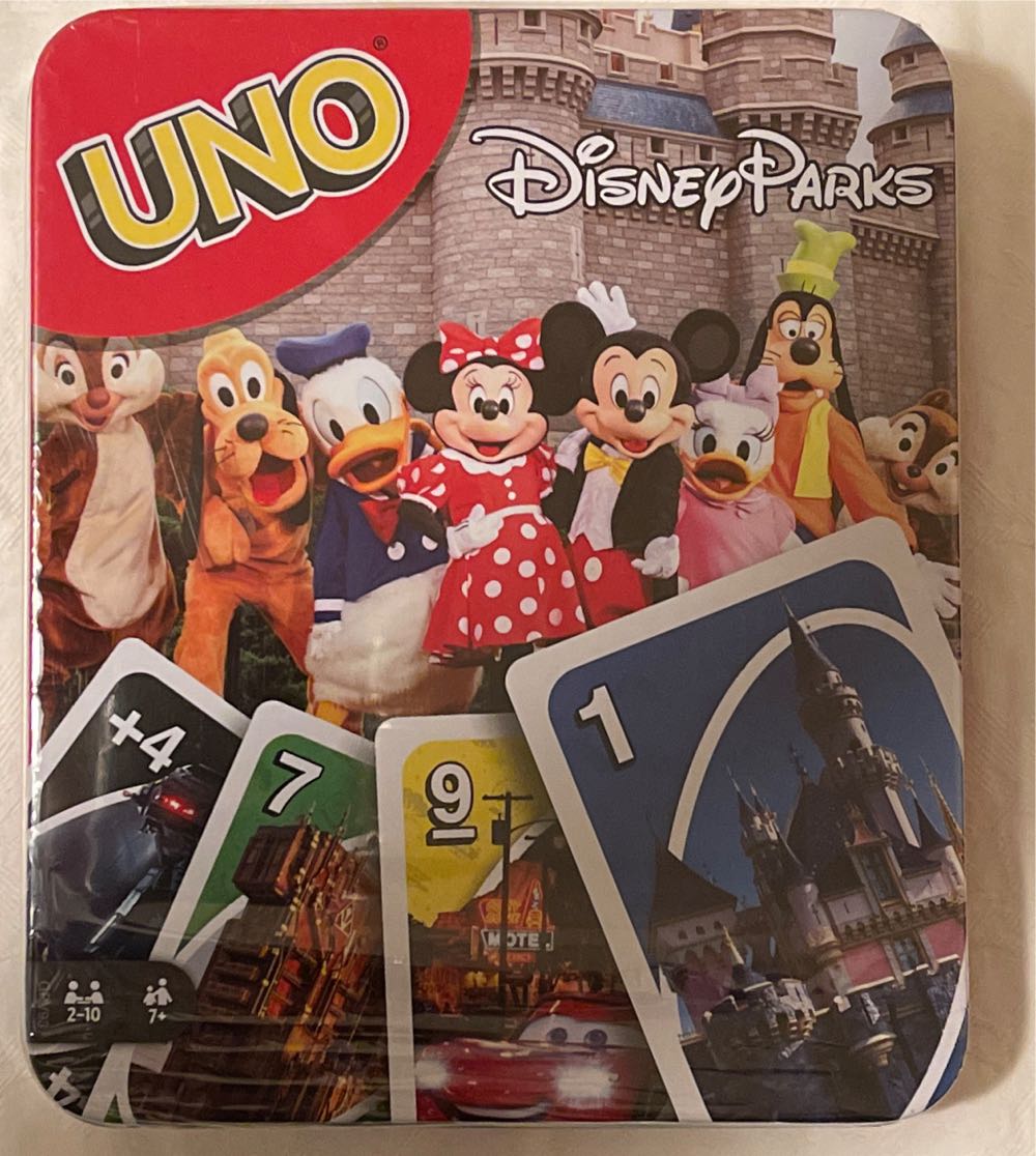 UNO Disney Parks  (2-10 Players) board game collectible [Barcode 887961896626] - Main Image 3