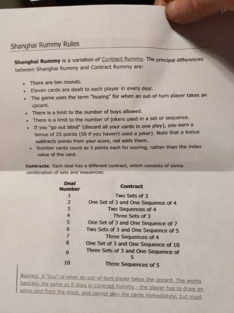 Shanghai Rules  board game collectible - Main Image 2