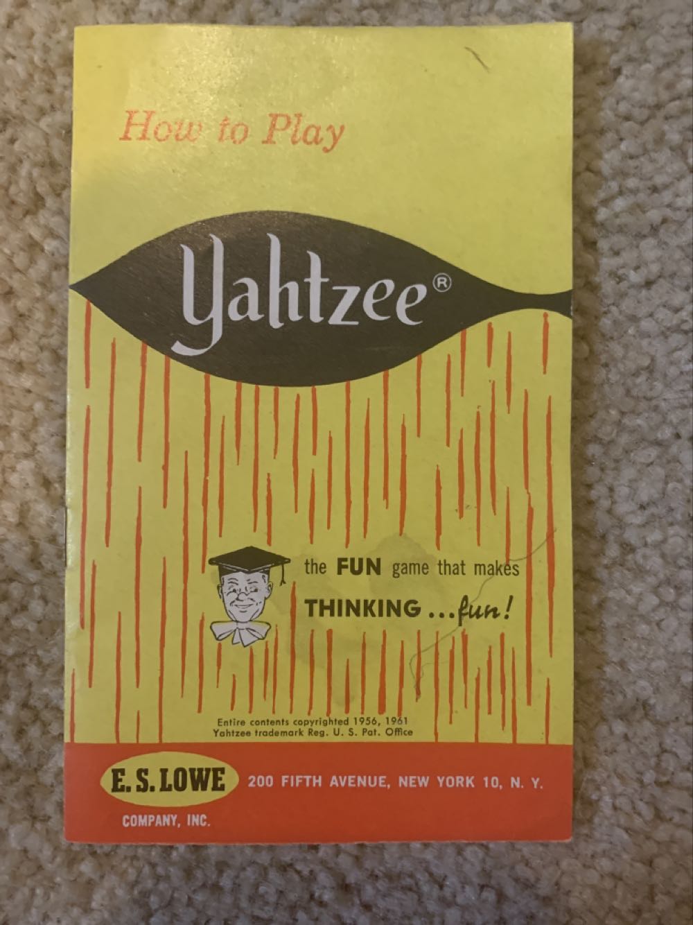 Yahtzee   (1+) board game collectible - Main Image 3