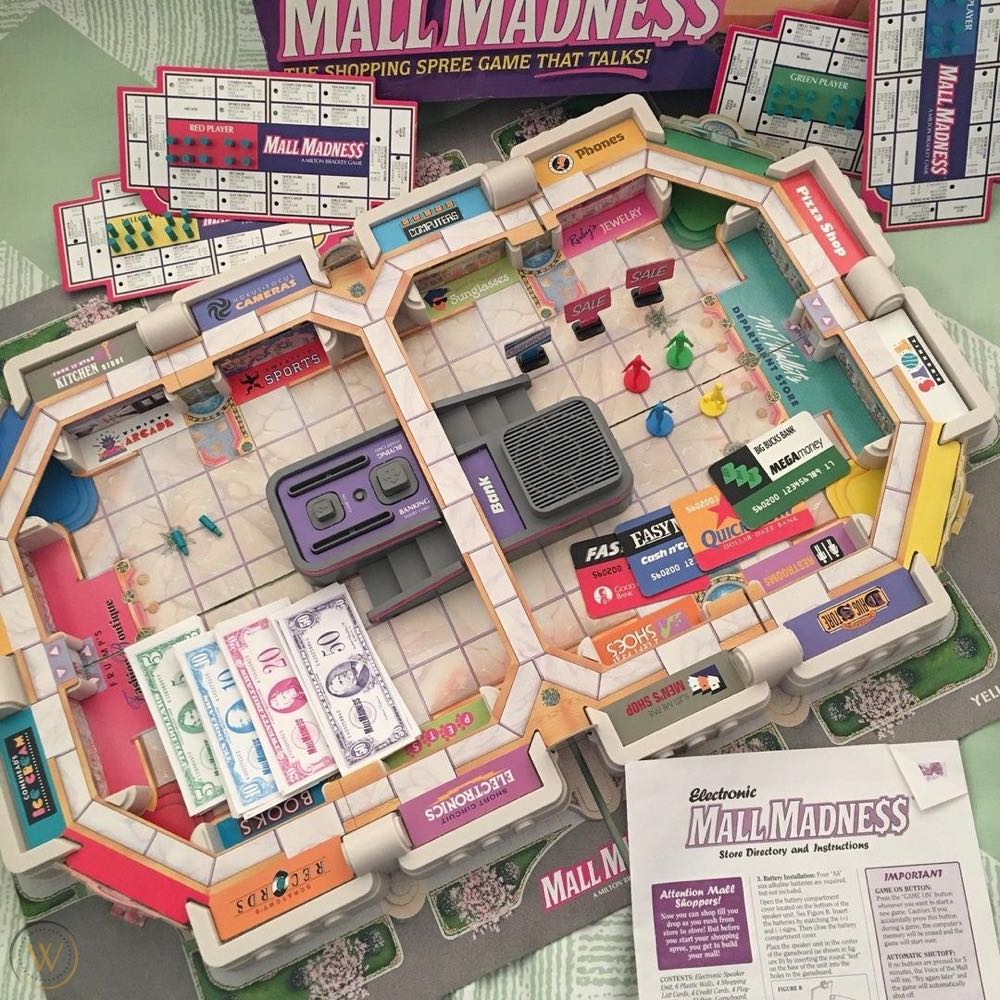 Mall Madness  (2-4) board game collectible - Main Image 2