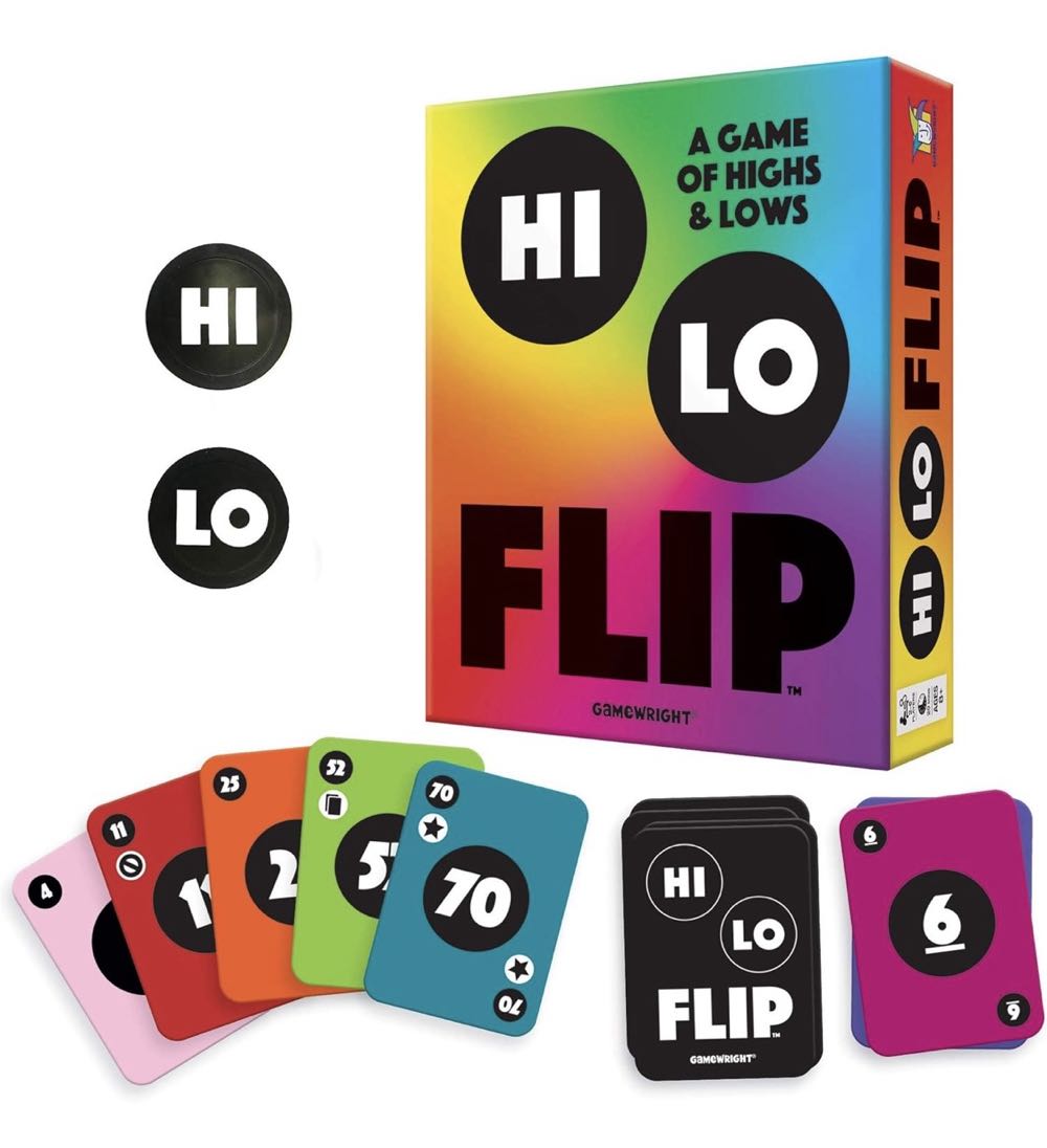 Hi Lo Flip (2–6 players | 8+ | 20 min.)  (2–6) board game collectible [Barcode 759751001186] - Main Image 4