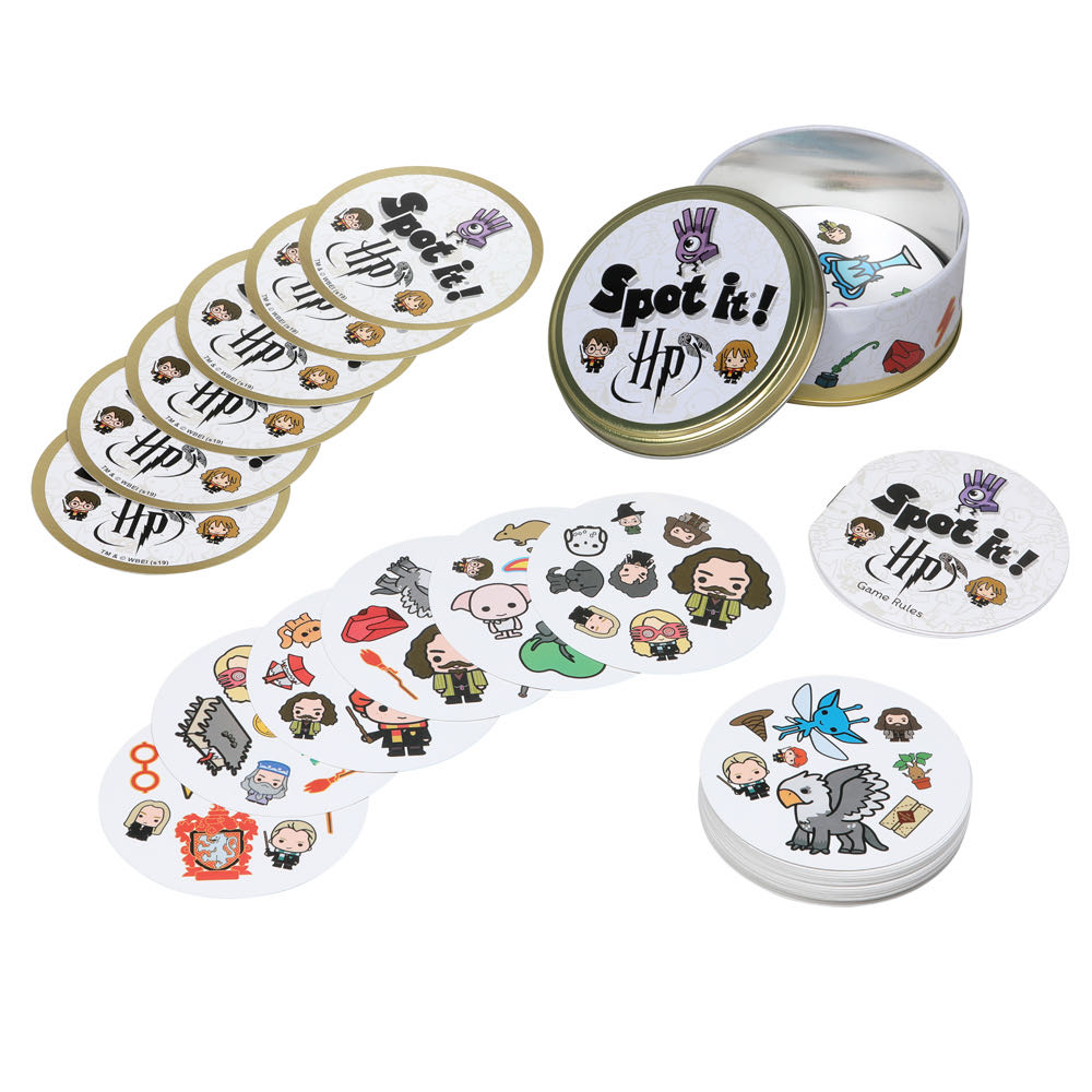 Spot It! Harry Potter  (2-8) board game collectible [Barcode 3558380074397] - Main Image 2