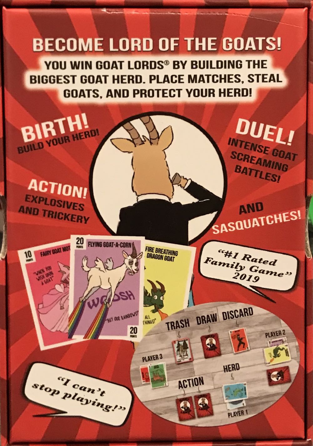 Goat Lords  (2-6) board game collectible [Barcode 850008503009] - Main Image 2