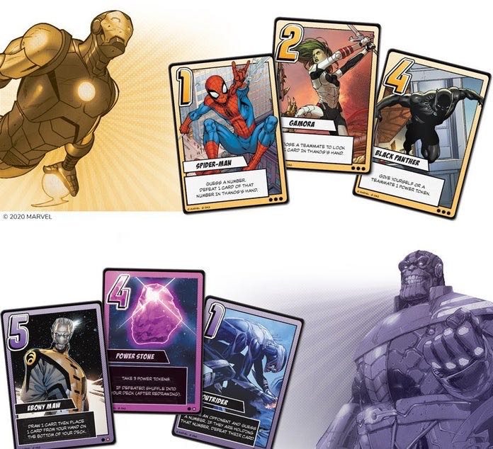 Love Letter: Marvel Infinity Gauntlet  (2-6) board game collectible [Barcode 841333111601] - Main Image 3