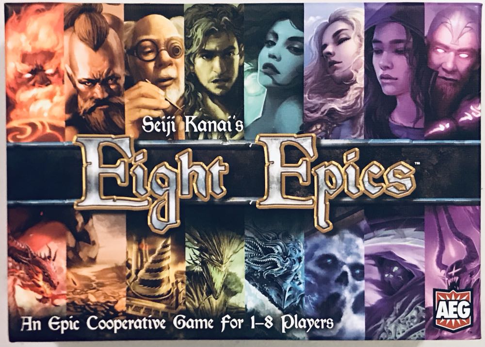 Eight Epics  (1-8) board game collectible [Barcode 729220058836] - Main Image 1