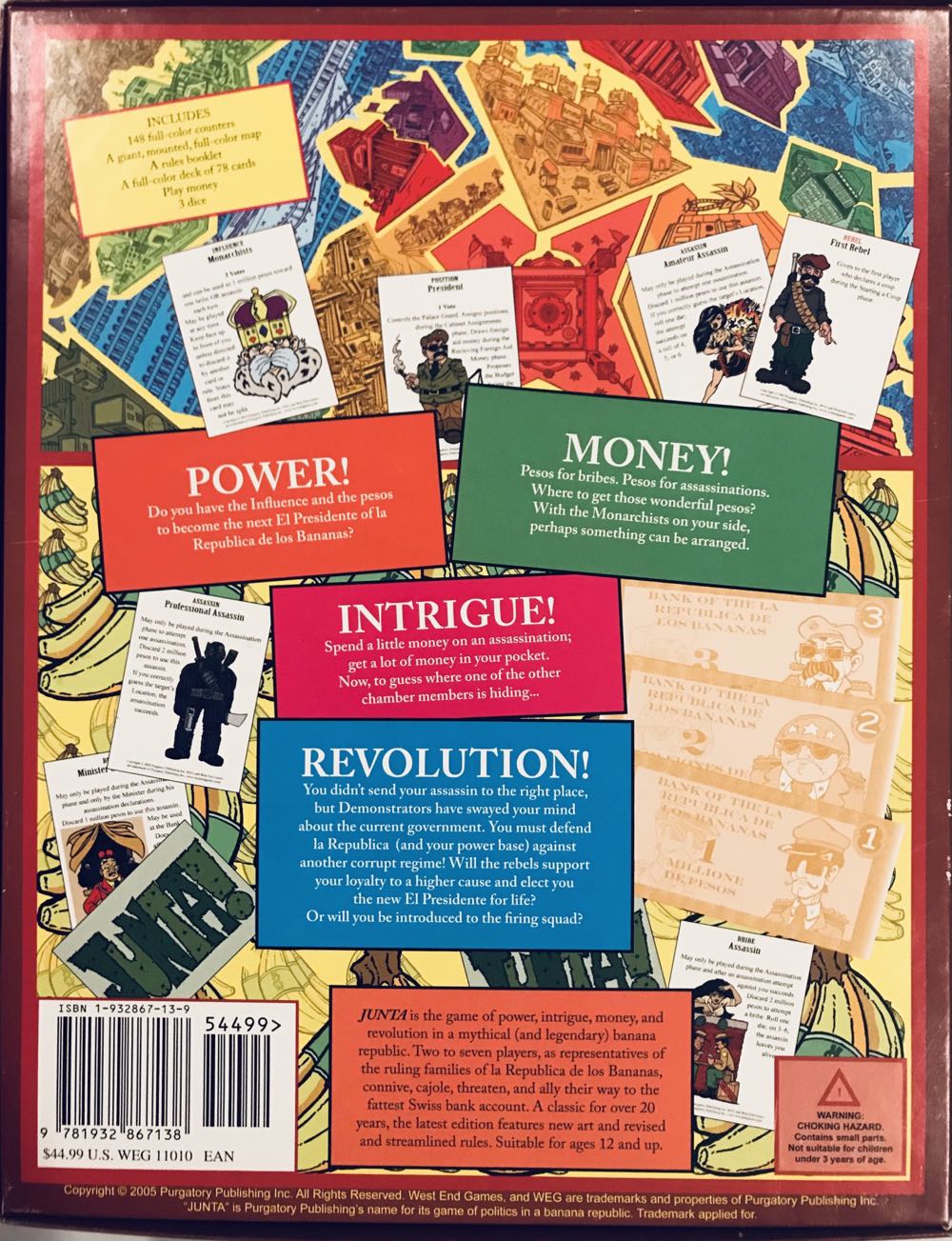 Junta  (2-7) board game collectible [Barcode 9781932867138] - Main Image 3