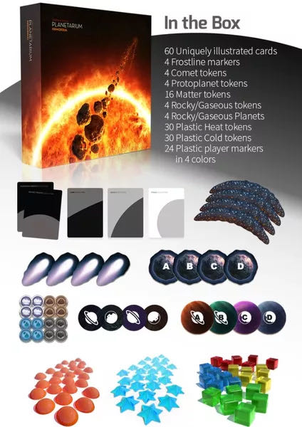 Planetarium: Primordial  (1-4) board game collectible [Barcode 013964757859] - Main Image 3