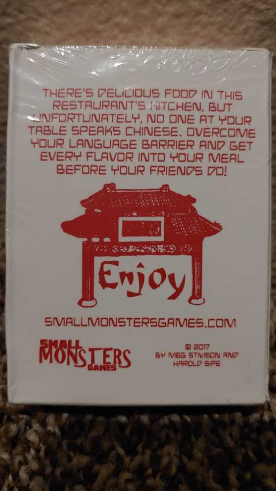 Takeout Card Game  board game collectible [Barcode 793150595082] - Main Image 2