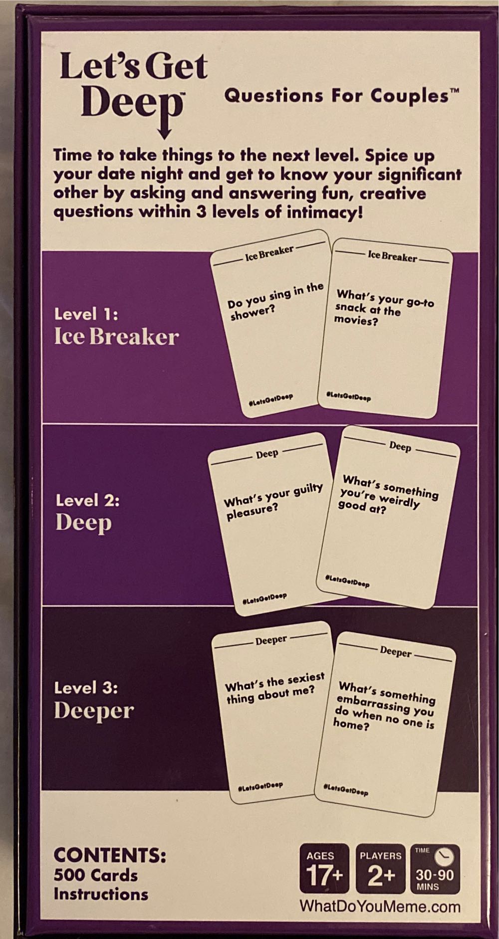 Let’s Get Deep  (2+) board game collectible [Barcode 810816031071] - Main Image 2