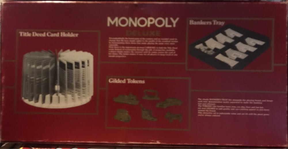 Monopoly Deluxe  board game collectible - Main Image 2