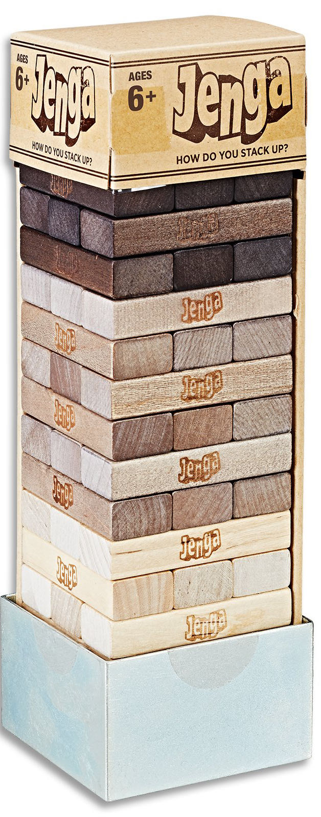 Jenga Rustic  (1+) board game collectible [Barcode 630509595686] - Main Image 2