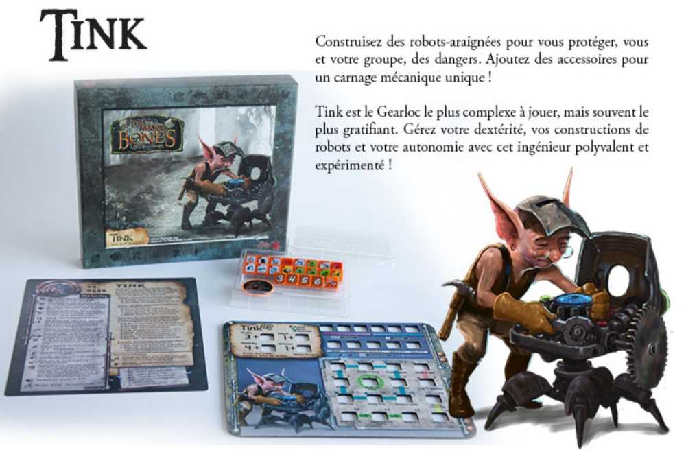 Too Many Bones: Tink  (1-4 Players) board game collectible - Main Image 3