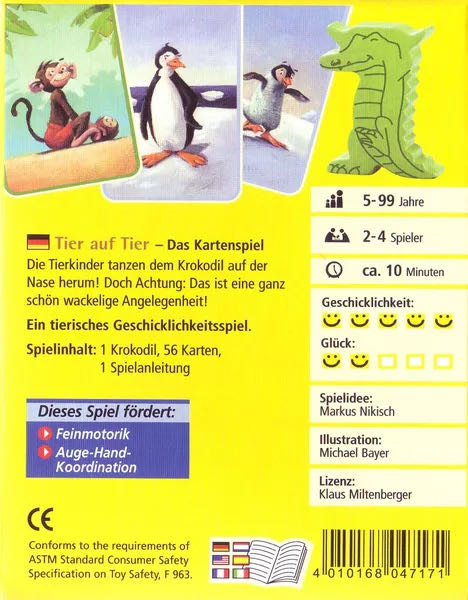 Animal Upon Animal: The Card Game  (2-4) board game collectible [Barcode 4010168036168] - Main Image 2