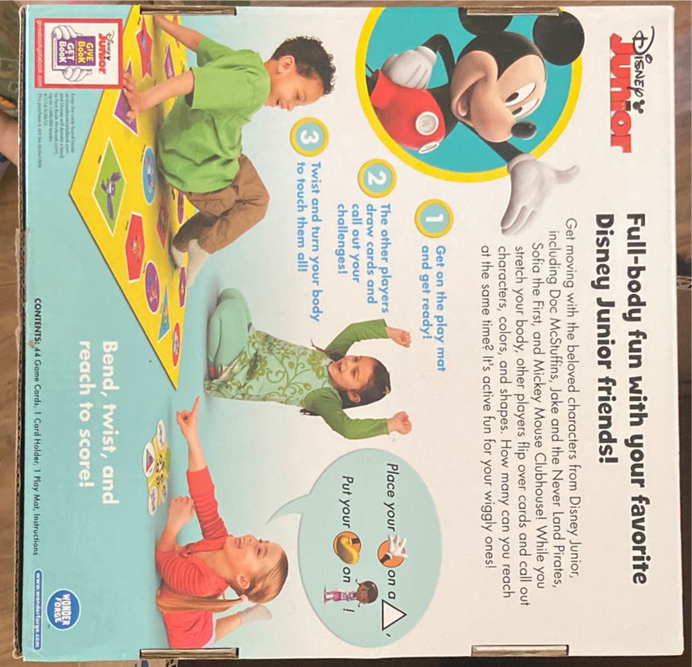 Disney Junior Super Stretchy  (2-4) board game collectible [Barcode 810558012680] - Main Image 2
