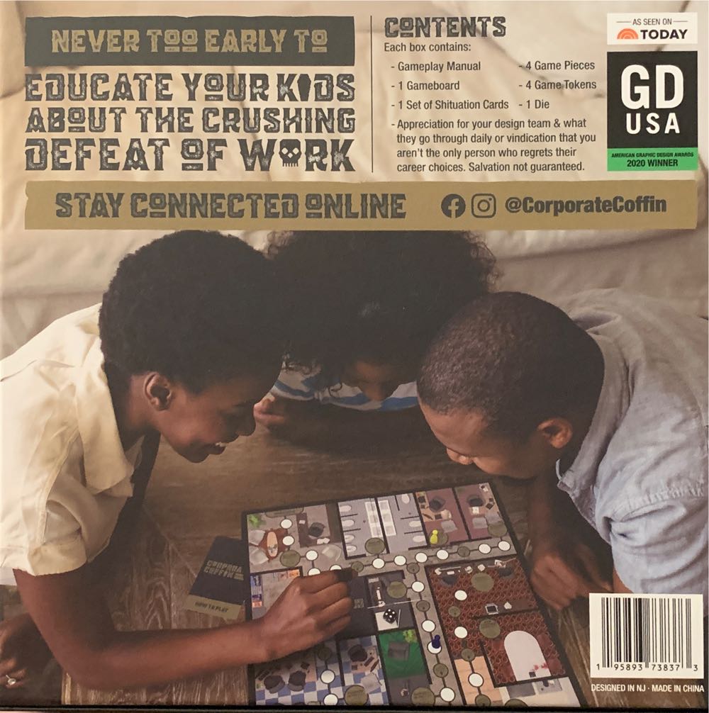 Corporate Coffin  (2-4) board game collectible [Barcode 195893738373] - Main Image 2