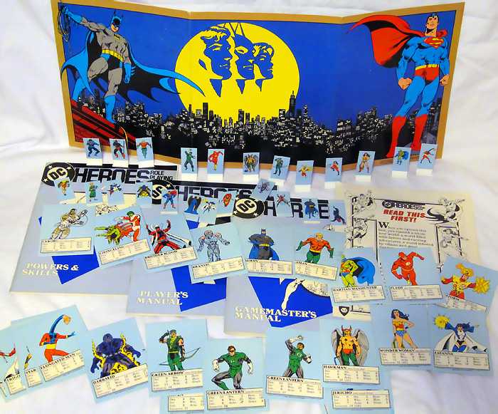 DC Heroes Role-Playing Game 2nd Edition  (1-?) board game collectible - Main Image 3