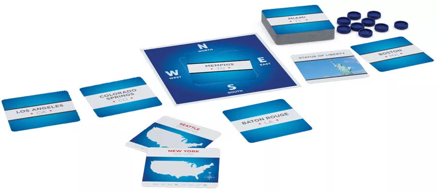 Map It! U.S. Edition GAME .  (2-6) board game collectible [Barcode 8717344310796] - Main Image 3