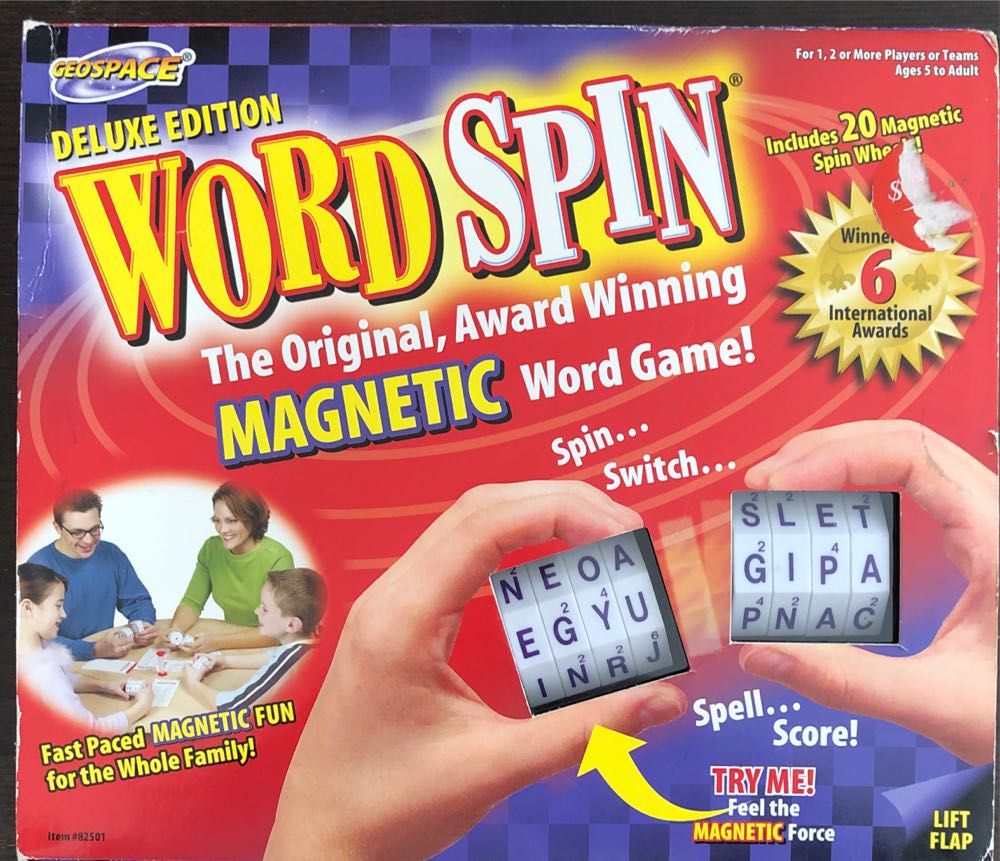 WordSpin  board game collectible [Barcode 728369825019] - Main Image 1