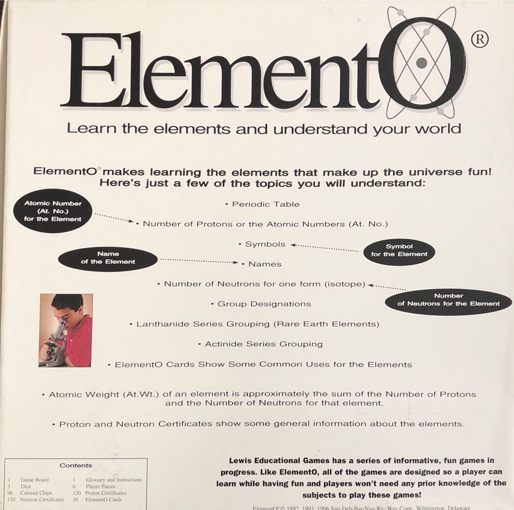 Elemento  board game collectible - Main Image 2