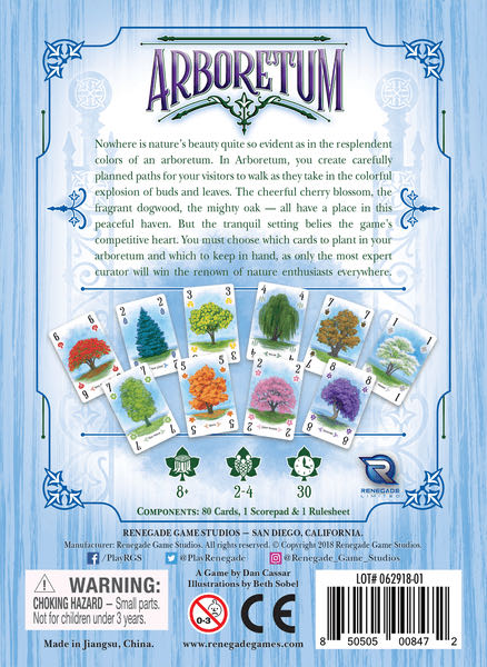 Arboretum Deluxe Edition  (2-4) board game collectible [Barcode 850505008472] - Main Image 3