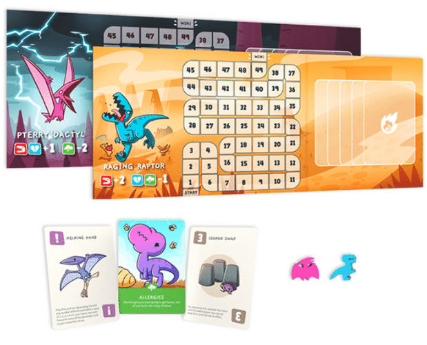 Happy Little Dinosaurs: 5-6 Player Expansion Pack  (5-6) board game collectible [Barcode 810031364039] - Main Image 3