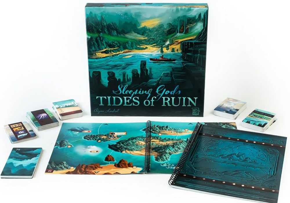Sleeping Gods: Tides of Ruin (Ext)  (2-4) board game collectible [Barcode 051497120900] - Main Image 3