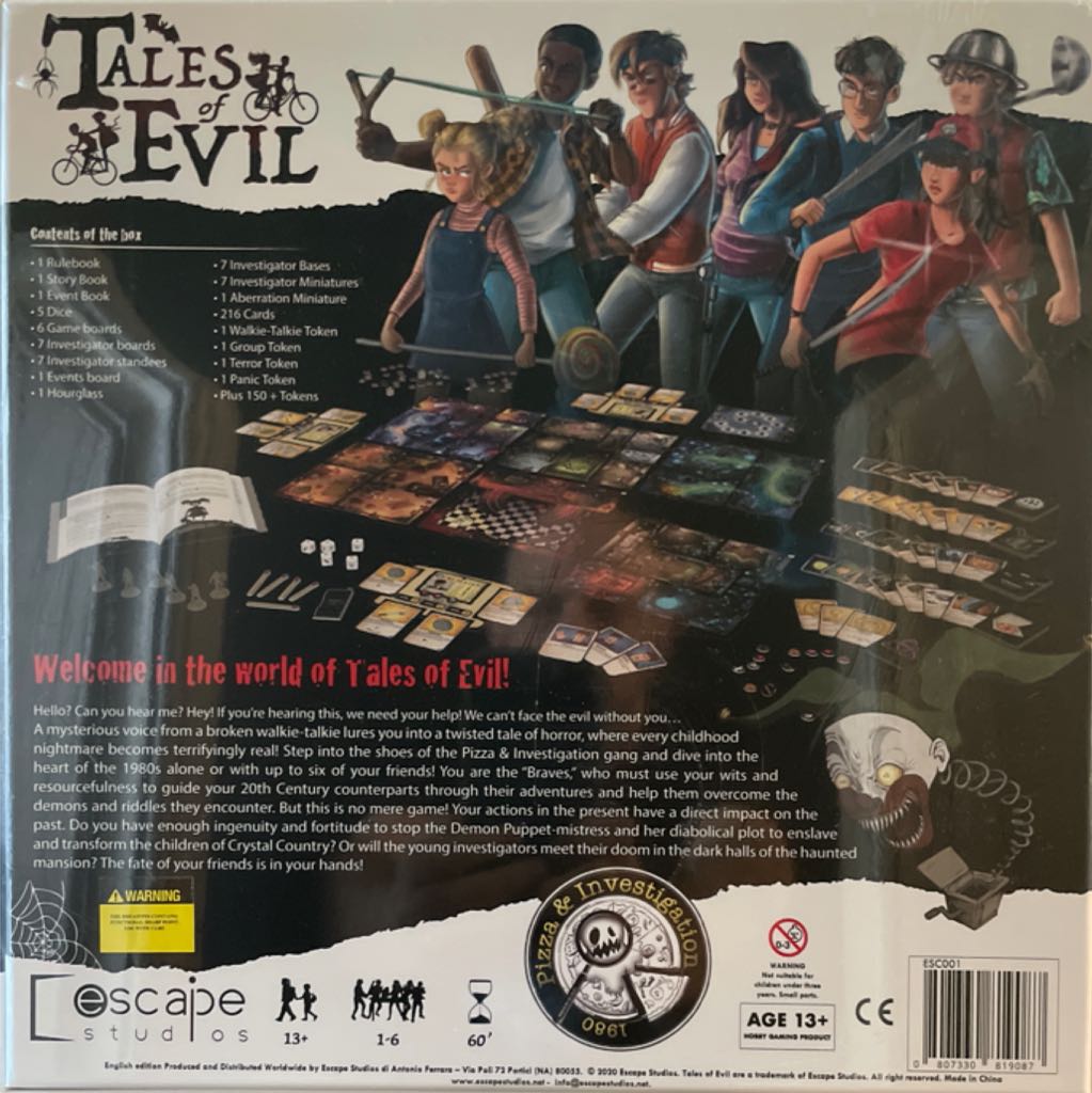 Tales Of evil  (1-6) board game collectible [Barcode 807330819087] - Main Image 2