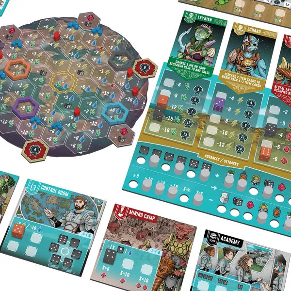 Circadians: First Light  (2-4) board game collectible [Barcode 810011720213] - Main Image 4
