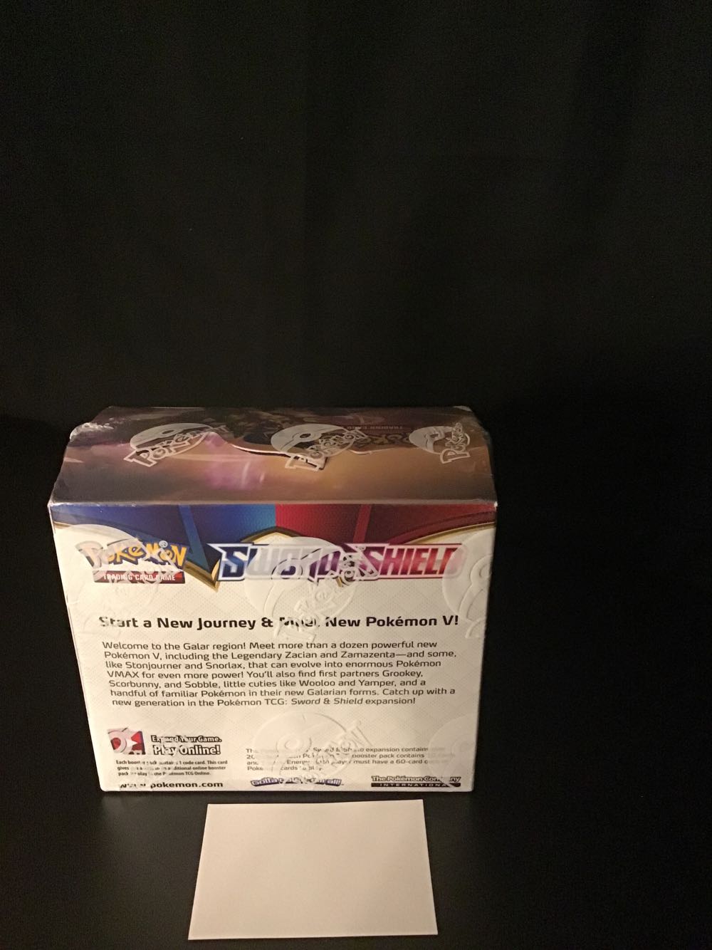 Card Pokemon Sword & Shield Booster Box 36 Booster Packs Pokemon Tcg Sword And Shield Base Set  board game collectible [Barcode 0820650816512] - Main Image 2