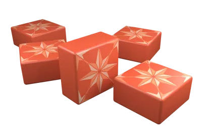 Azul: Tile Set 1 (orange)  board game collectible - Main Image 3