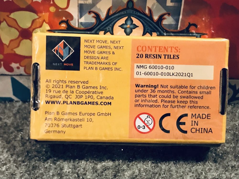 Azul: Tile Set 6 (yellow)  board game collectible - Main Image 2