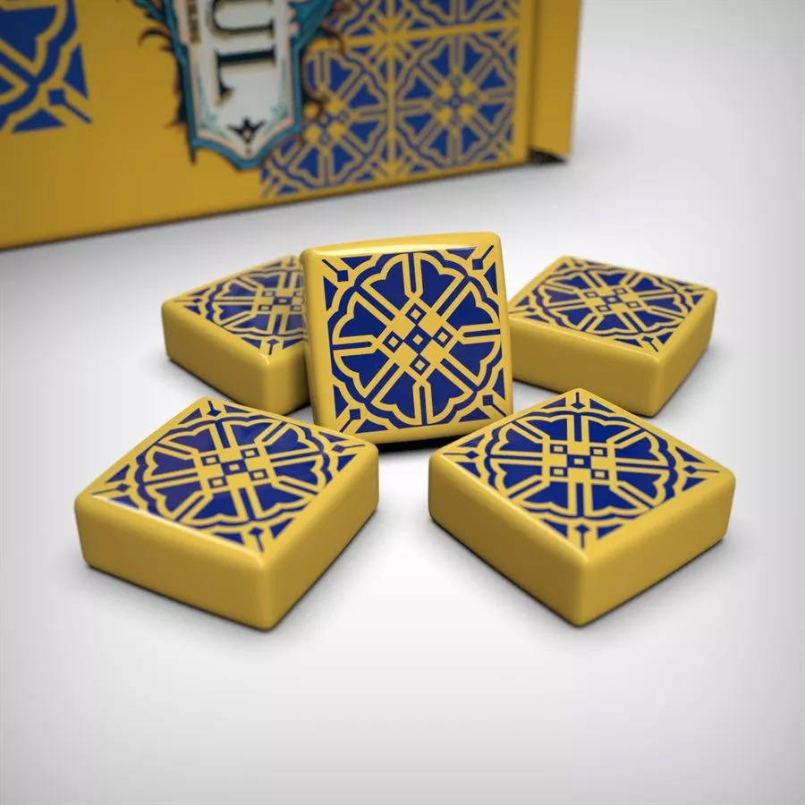 Azul: Tile Set 6 (yellow)  board game collectible - Main Image 3