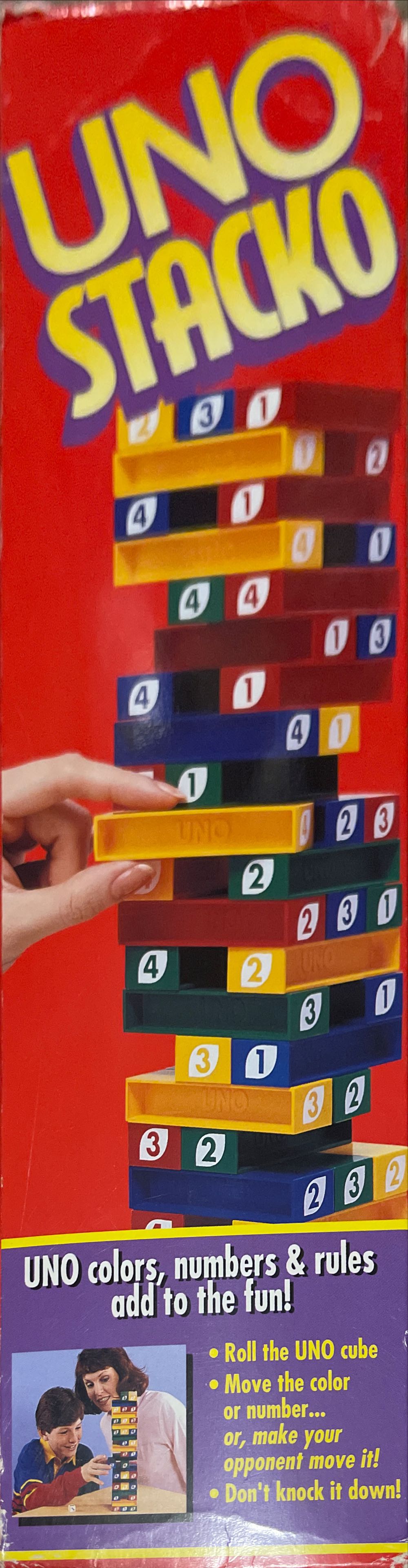 UNO® Stacko  (2 Or More) board game collectible [Barcode 078206090033] - Main Image 2