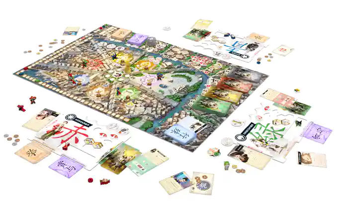 Yedo - Deluxe Master Set  (1-5) board game collectible [Barcode 6425453001048] - Main Image 3