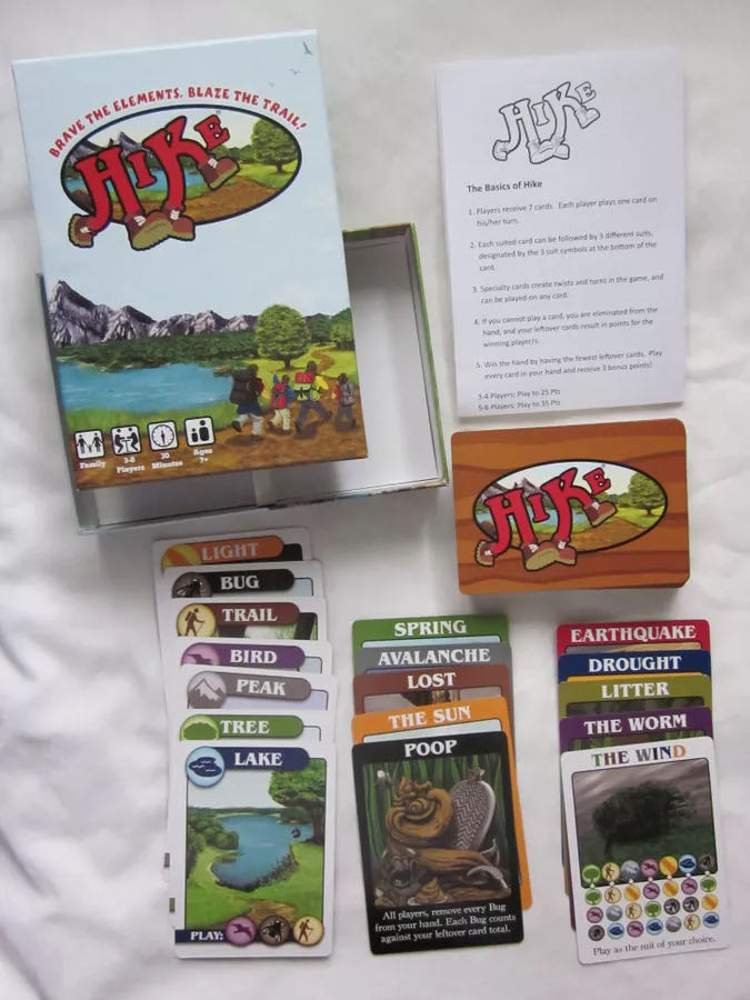 Hike  (3-8) board game collectible [Barcode 851835002062] - Main Image 3