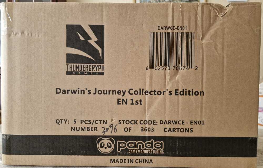 Darwin´s Journey - KS Collector’s Edition  (1-4) board game collectible - Main Image 3