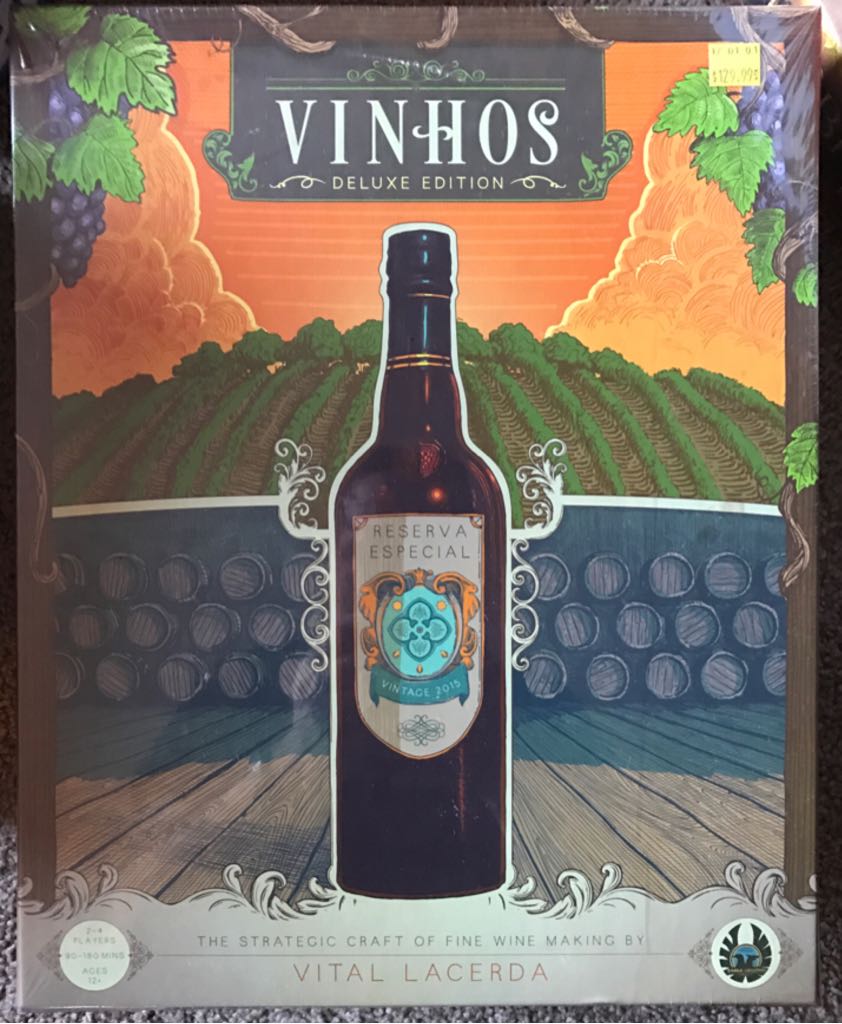 Vinhos - Deluxe Edition  (1-4) board game collectible [Barcode 609456647465] - Main Image 1