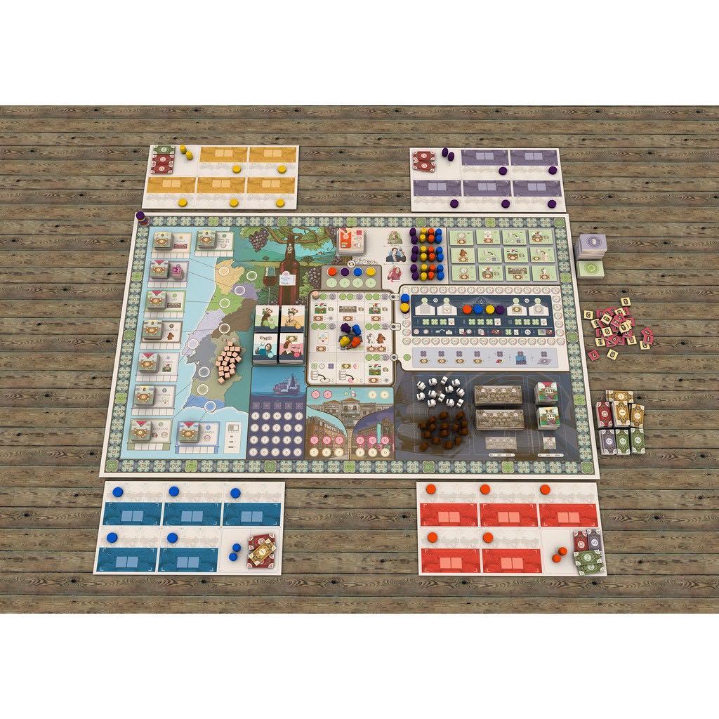 Vinhos - Deluxe Edition  (1-4) board game collectible [Barcode 609456647465] - Main Image 2