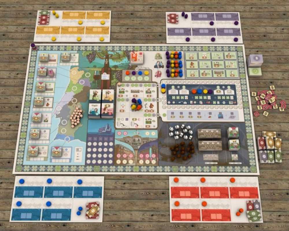 Vinhos - Deluxe Edition  (1-4) board game collectible [Barcode 609456647465] - Main Image 3