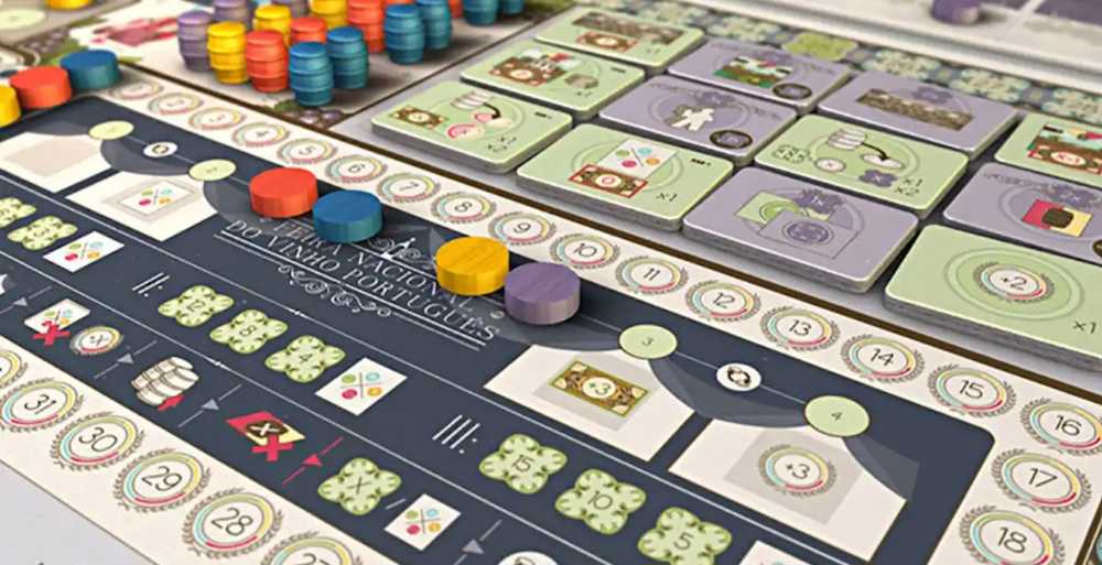 Vinhos - Deluxe Edition  (1-4) board game collectible [Barcode 609456647465] - Main Image 4