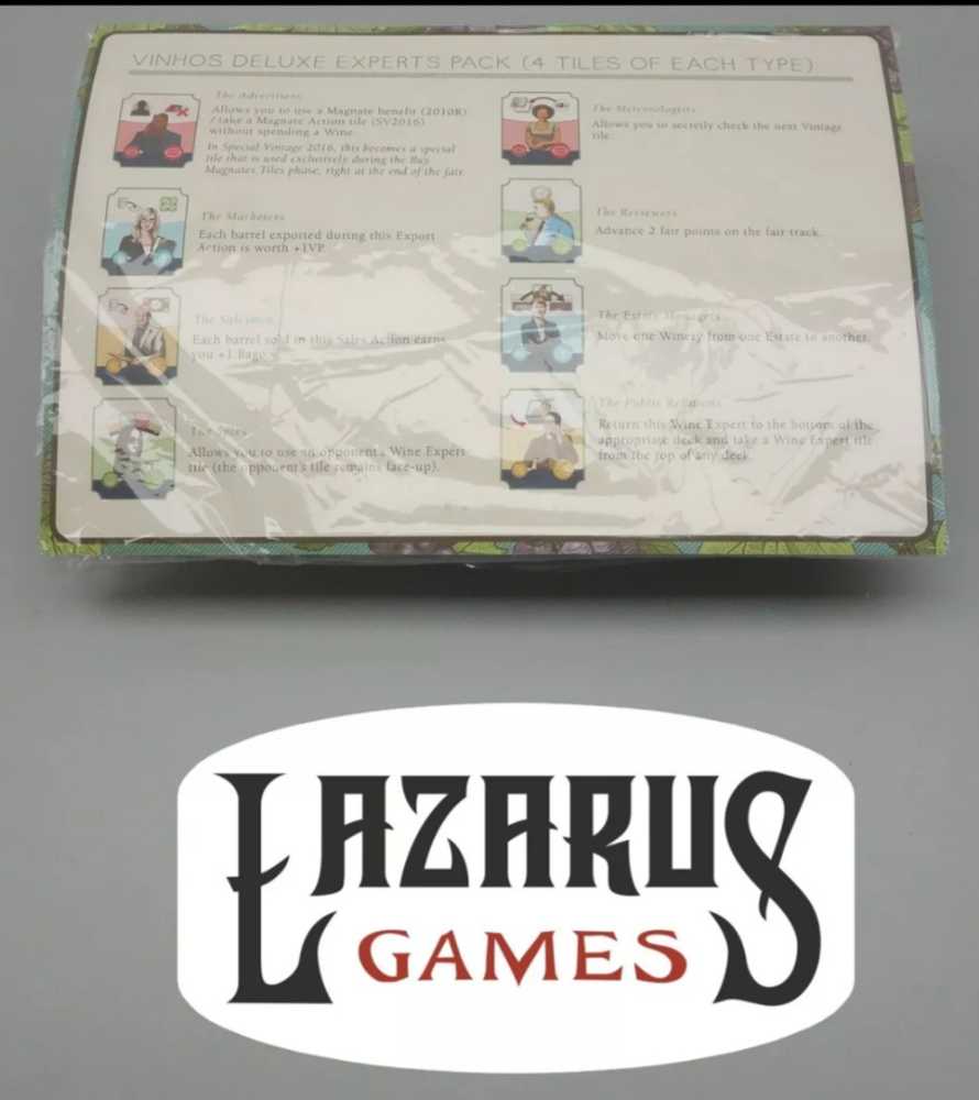 Vinhos: Deluxe Edition - Experts Expansion Pack  (1-4) board game collectible - Main Image 4