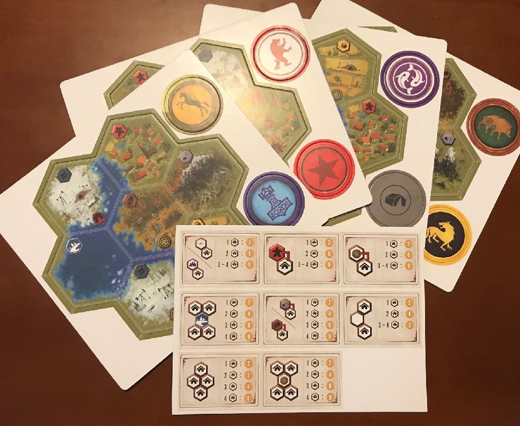 Scythe: Modular Board  (1-5) board game collectible - Main Image 2